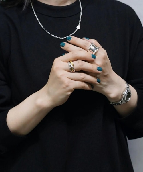 ACE by MORIZANE(エースバイモリザネ)の「【ACE by morizane】pure shape ring(リング・メンズ・シルバー・13号)」の6枚目の写真