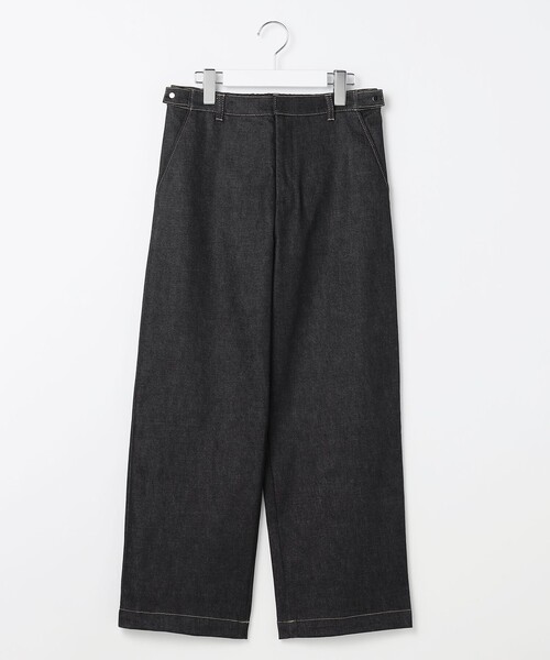 J.PRESS Ladies(J.プレス レディス)の「【WEB限定カラーあり】ハイパワーデニムツイル ワイドパンツ(その他パンツ・レディース・ベージュ系/ブラック系/ネイビー系・S/XS/XXS)」の13枚目の写真