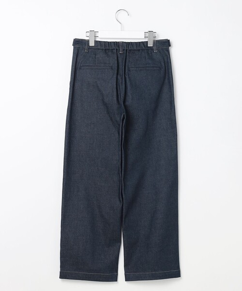 J.PRESS Ladies(J.プレス レディス)の「【WEB限定カラーあり】ハイパワーデニムツイル ワイドパンツ(その他パンツ・レディース・ベージュ系/ブラック系/ネイビー系・S/XS/XXS)」の10枚目の写真