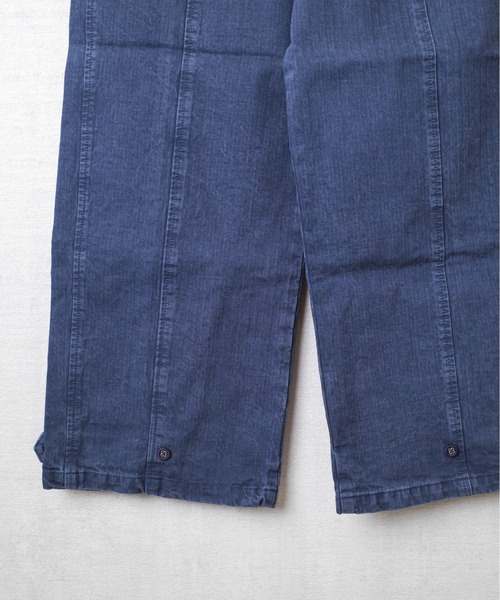 BLACK BY MOUSSY（ブラックバイマウジー）の「【PH1】【BLACK by MOUSSY】JAPAN MADE HERRINGBONE PANTS 070BA311-0020（その他パンツ・レディース・カーキ/ネイビー・1/2）」の16枚目の写真