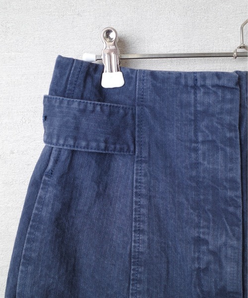 BLACK BY MOUSSY（ブラックバイマウジー）の「【PH1】【BLACK by MOUSSY】JAPAN MADE HERRINGBONE PANTS 070BA311-0020（その他パンツ・レディース・カーキ/ネイビー・1/2）」の18枚目の写真