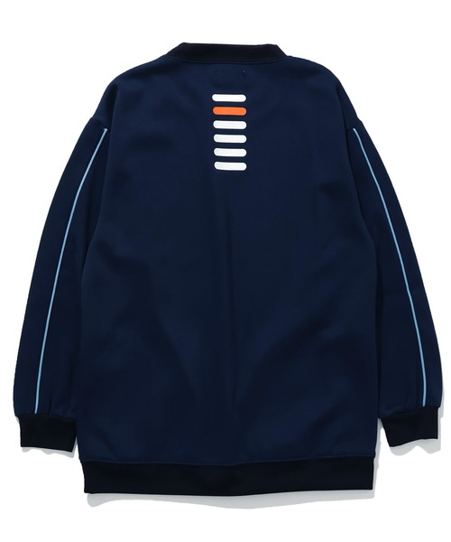 KRIFF MAYER Kid's Collection（クリフメイヤーキッズコレクション）の「【セットアップ対応可】パイピングクループルオーバー（スウェット・キッズ・ブラック/グリーン/ネイビー/グレー・150/140/130/120/170/160）」の9枚目の写真