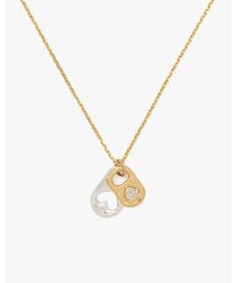 国内発送*katespadeシルバートーンフラワーペンダントネックレス 花 kate spade new york(ケイトスペード) ネックレス