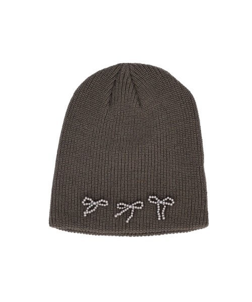 リボンニット帽（ニットキャップ/ビーニー）｜BACKYARD FAMILY（バック