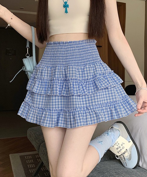 【ALAIA】ヴィエンヌ ティアード ミニスカート Lovilyn May Collection. 5/26 19:00発売のアイテムです