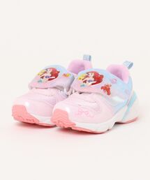 Disney ディズニー プリンセス キッズ ライトアップシューズ【光る靴/甲ベルトを外して洗える】