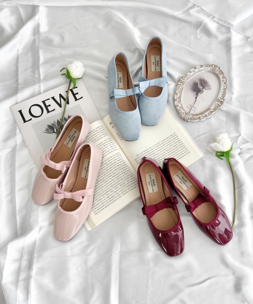 Soir de Luneソワール ドゥ リュヌ バレエシューズ リボン アローズ