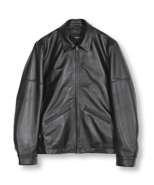 セール】クロームタンニングシープレザージャケット（ブルゾン