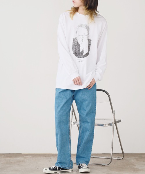 WBSB(ダブルビーエスビー)の「WBSB/ダブルビーエスビー T.Y L/S TEE Tシャツ メンズ 秋物 秋服 2026年秋冬(Tシャツ/カットソー・メンズ・ヘザーグレー/ホワイト・XL/L/M)」の6枚目の写真