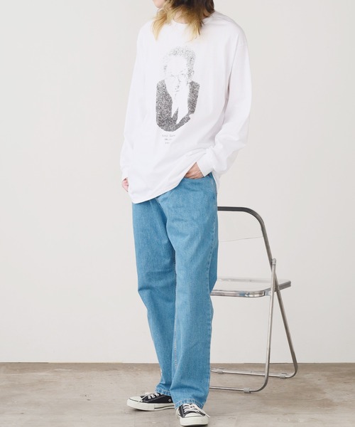 WBSB(ダブルビーエスビー)の「WBSB/ダブルビーエスビー T.Y L/S TEE Tシャツ メンズ 秋物 秋服 2026年秋冬(Tシャツ/カットソー・メンズ・ヘザーグレー/ホワイト・XL/L/M)」の7枚目の写真