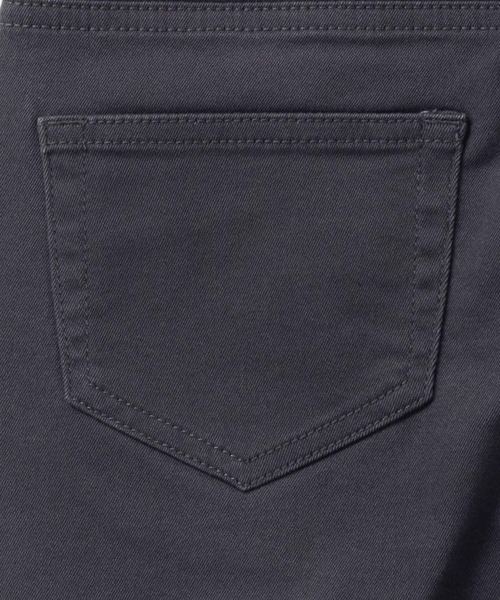 NAVY（ネイビー）の「NAVY のびるモン ストレッチストレートギャザーパンツ（デニムパンツ・キッズ・ブラック/ターコイズブルー/チャコールグレー/ブルー/ブラウン/ネイビー・130/120/160/150/140）」の9枚目の写真
