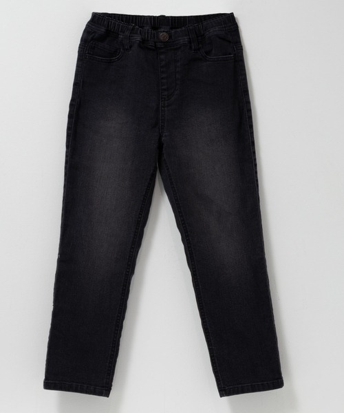 NAVY（ネイビー）の「NAVY のびるモン ストレッチストレートギャザーパンツ（デニムパンツ・キッズ・ブラック/ターコイズブルー/チャコールグレー/ブルー/ブラウン/ネイビー・130/120/160/150/140）」の15枚目の写真