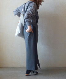 journal standard luxeブルーストライプ　ギャザースカート journal standard luxeブルーストライプ ギャザースカート