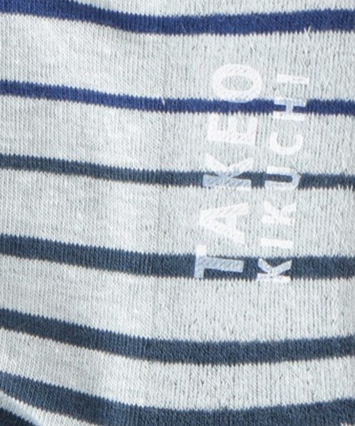 TAKEO KIKUCHI（タケオキクチ）の「グラデボーダーショートソックス（ソックス/靴下・メンズ・ブラウン系その他5/ワイン系1/ターコイズブルー系5・00）」の4枚目の写真