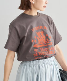 ♥IENA♥ イエナ 英字プリント Tシャツ 綿100% 日本製 IENA｜イエナのTシャツ／カットソー（レディース）の公式通販