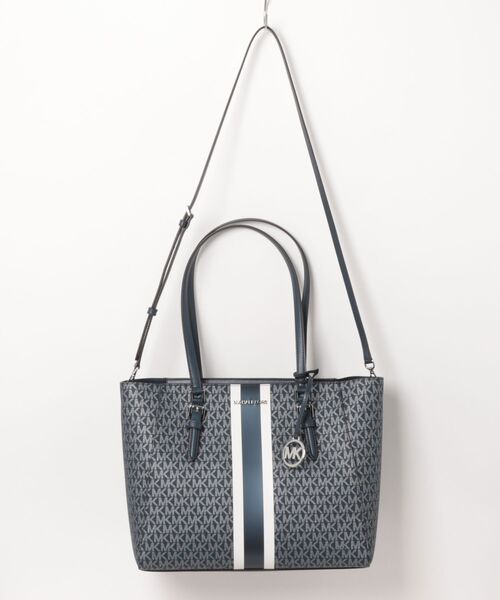 MICHAEL KORS(マイケルコース)の「CHARLOTTE LG 3IN1 TOTE トートバッグ(トートバッグ・レディース・ネイビー・FREE)」の1枚目の写真