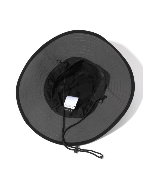 GLOBAL WORK(グローバルワーク)の「UVバイカラー遮熱ハット/490258(ハット・レディース・ブラック/ベージュ/ライトグレー/ライトグリーン・FREE)」の9枚目の写真