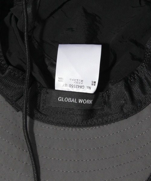 GLOBAL WORK(グローバルワーク)の「UVバイカラー遮熱ハット/490258(ハット・レディース・ブラック/ベージュ/ライトグレー/ライトグリーン・FREE)」の16枚目の写真