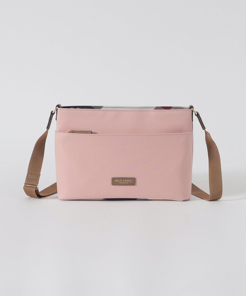 BLUE LABEL CRESTBRIDGE（ブルーレーベルクレストブリッジ）の「パーシャルクレストブリッジチェックナイロンミニショルダー（ショルダーバッグ・レディース・ブラック/ライトピンク/ダークネイビー・FREE）」の12枚目の写真