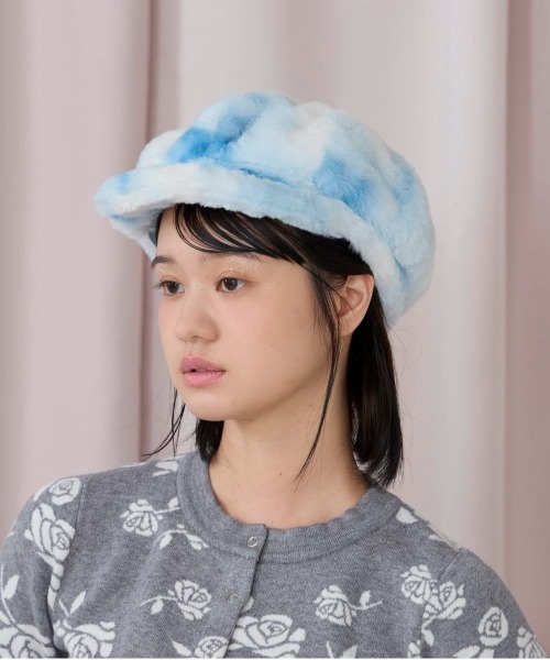 kaorinomori（カオリノモリ）の「kaorinomori ハニーキャス / カオリノモリ（キャスケット・レディース・グレー/ピンク/ライトブルー・M/57.5cm）」の17枚目の写真