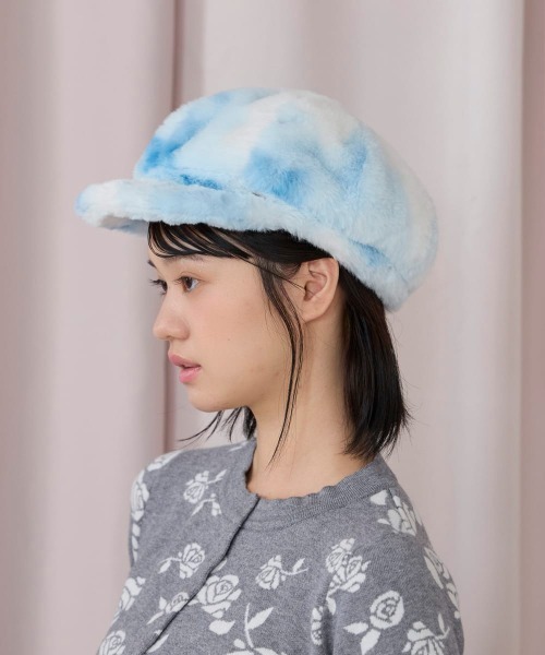 kaorinomori（カオリノモリ）の「kaorinomori ハニーキャス / カオリノモリ（キャスケット・レディース・グレー/ピンク/ライトブルー・M/57.5cm）」の18枚目の写真