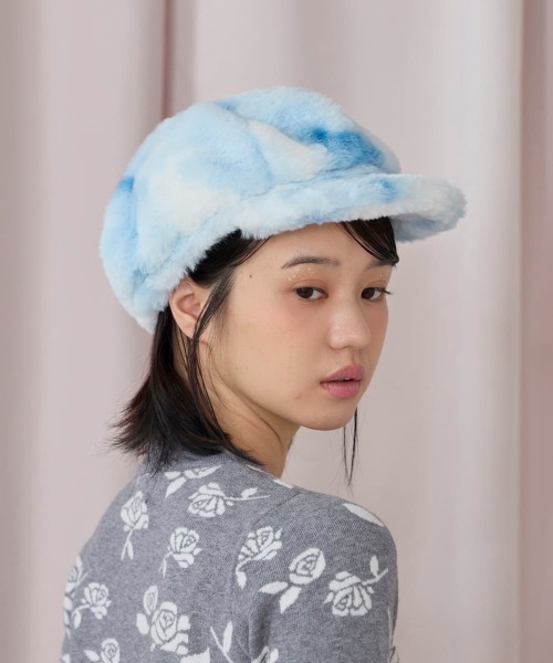 kaorinomori（カオリノモリ）の「kaorinomori ハニーキャス / カオリノモリ（キャスケット・レディース・グレー/ピンク/ライトブルー・M/57.5cm）」の19枚目の写真