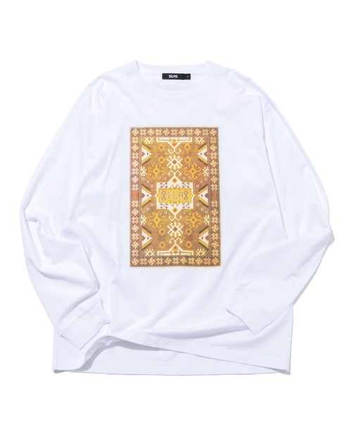 SILAS(サイラス)の「CAUCASUS L/S TEE(Tシャツ/カットソー・メンズ・ブラウン/ブルー/イエロー/ブラック・XL/L/M)」の4枚目の写真