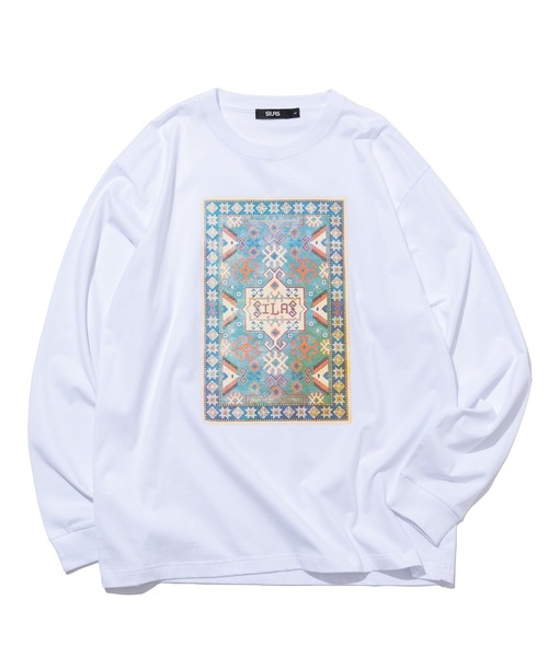 SILAS(サイラス)の「CAUCASUS L/S TEE(Tシャツ/カットソー・メンズ・ブラウン/ブルー/イエロー/ブラック・XL/L/M)」の3枚目の写真