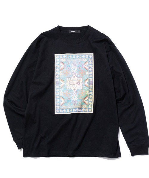SILAS(サイラス)の「CAUCASUS L/S TEE(Tシャツ/カットソー・メンズ・ブラウン/ブルー/イエロー/ブラック・XL/L/M)」の2枚目の写真