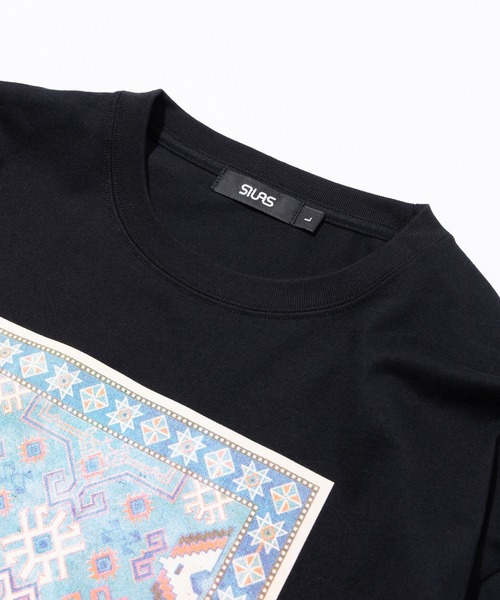 SILAS(サイラス)の「CAUCASUS L/S TEE(Tシャツ/カットソー・メンズ・ブラウン/ブルー/イエロー/ブラック・XL/L/M)」の9枚目の写真