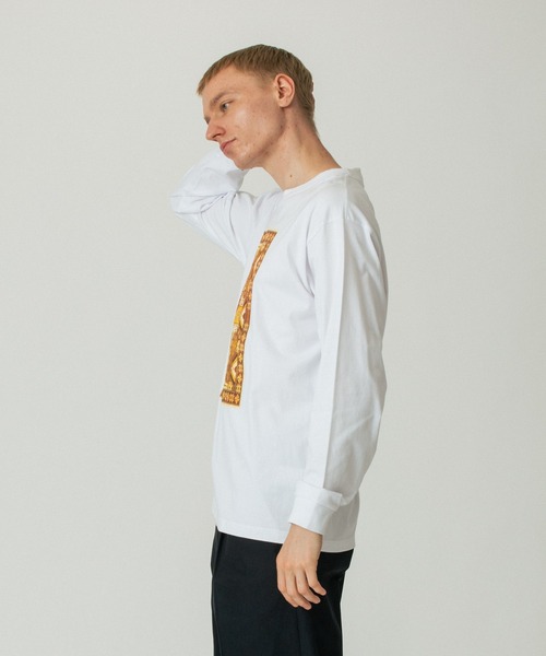 SILAS(サイラス)の「CAUCASUS L/S TEE(Tシャツ/カットソー・メンズ・ブラウン/ブルー/イエロー/ブラック・XL/L/M)」の5枚目の写真