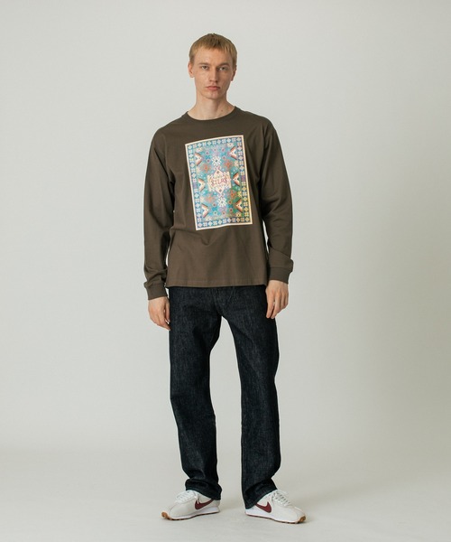 SILAS(サイラス)の「CAUCASUS L/S TEE(Tシャツ/カットソー・メンズ・ブラウン/ブルー/イエロー/ブラック・XL/L/M)」の12枚目の写真