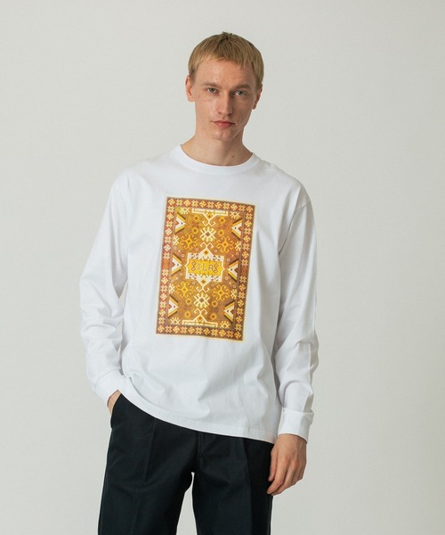 SILAS(サイラス)の「CAUCASUS L/S TEE(Tシャツ/カットソー・メンズ・ブラウン/ブルー/イエロー/ブラック・XL/L/M)」の18枚目の写真
