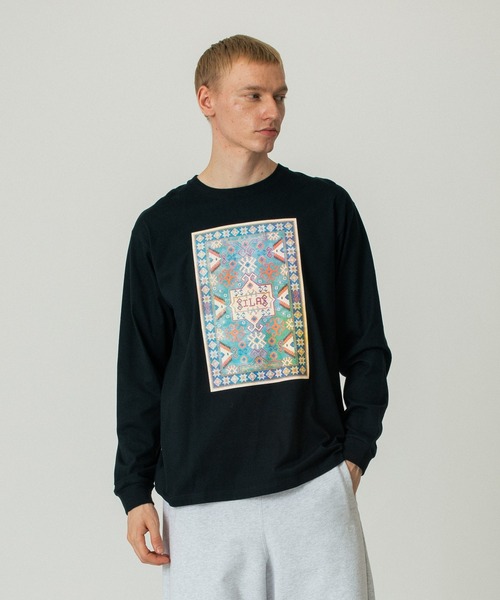 SILAS(サイラス)の「CAUCASUS L/S TEE(Tシャツ/カットソー・メンズ・ブラウン/ブルー/イエロー/ブラック・XL/L/M)」の15枚目の写真