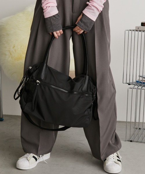 ナイロンコンビボストン（ボストンバッグ）｜Auntie Rosa Holiday