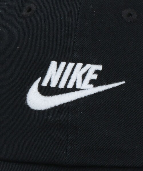 NIKE（ナイキ）の「＜NIKE＞アンストラクチャード フューチュラ ウォッシュ キャップ / キッズ（キャップ・キッズ・ブラック・FREE）」の8枚目の写真