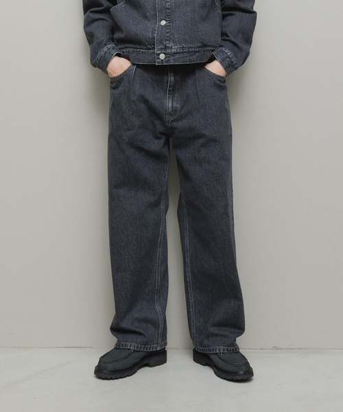 BAL（バル）の「12OZ STRAIGHT LEG 5P JEAN（デニムパンツ・メンズ・インディゴブルー/グレー/ブラック・4/3/2/1）」の2枚目の写真
