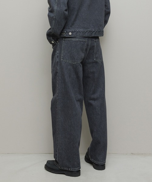 BAL（バル）の「12OZ STRAIGHT LEG 5P JEAN（デニムパンツ・メンズ・インディゴブルー/グレー/ブラック・4/3/2/1）」の8枚目の写真
