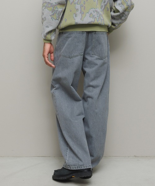 BAL（バル）の「12OZ STRAIGHT LEG 5P JEAN（デニムパンツ・メンズ・インディゴブルー/グレー/ブラック・4/3/2/1）」の9枚目の写真