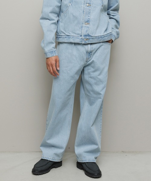 BAL（バル）の「12OZ STRAIGHT LEG 5P JEAN（デニムパンツ・メンズ・インディゴブルー/グレー/ブラック・4/3/2/1）」の6枚目の写真