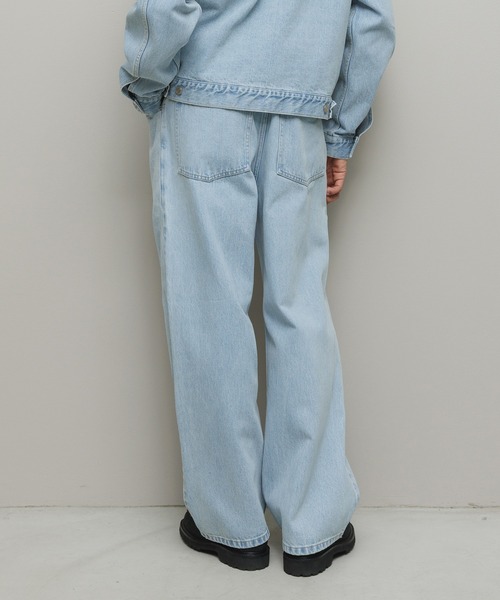 BAL（バル）の「12OZ STRAIGHT LEG 5P JEAN（デニムパンツ・メンズ・インディゴブルー/グレー/ブラック・4/3/2/1）」の7枚目の写真