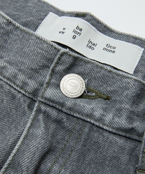 BAL（バル）の「12OZ STRAIGHT LEG 5P JEAN（デニムパンツ・メンズ・インディゴブルー/グレー/ブラック・4/3/2/1）」の14枚目の写真