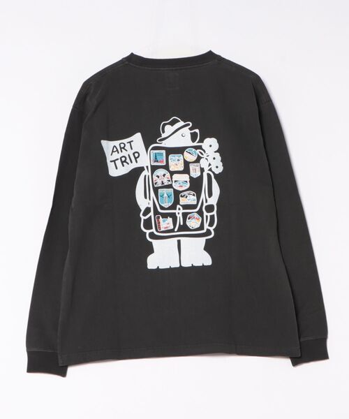 チチカカ(チチカカ)の「COBMASTER トリップベアプリントロングTシャツ(Tシャツ/カットソー・メンズ・ブラック/ブラウン/ホワイト・FREE)」の12枚目の写真