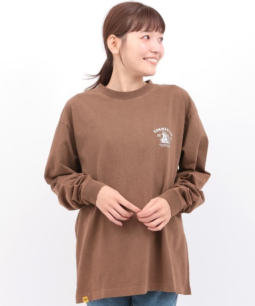 チチカカ(チチカカ)の「COBMASTER トリップベアプリントロングTシャツ(Tシャツ/カットソー・メンズ・ブラック/ブラウン/ホワイト・FREE)」の5枚目の写真