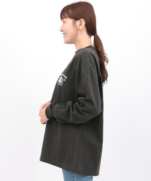 チチカカ(チチカカ)の「COBMASTER トリップベアプリントロングTシャツ(Tシャツ/カットソー・メンズ・ブラック/ブラウン/ホワイト・FREE)」の4枚目の写真