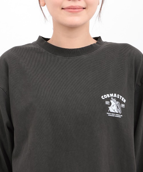 チチカカ(チチカカ)の「COBMASTER トリップベアプリントロングTシャツ(Tシャツ/カットソー・メンズ・ブラック/ブラウン/ホワイト・FREE)」の10枚目の写真