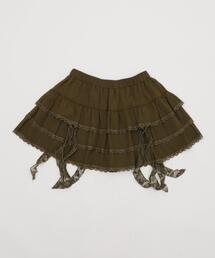 dispark | DISPARK/【25年秋冬新作】ティアードイレヘムスカパン(スカート)