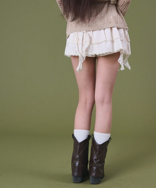 dispark(ディスパーク)の「DISPARK/ティアードイレヘムスカパン(スカート・レディース・ベージュ/カーキ・FREE)」の17枚目の写真