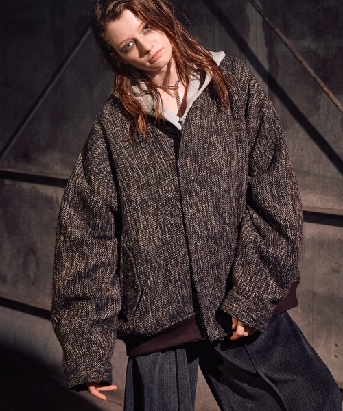 Boucle MA-1/ブークレMA-1 Casper John Lサイズ CASPER JOHN（キャスパージョン）の「Boucle MA-1 / ブークレMA