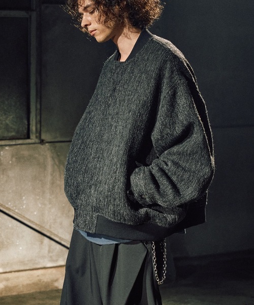 Boucle MA-1/ブークレMA-1 Casper John Lサイズ CASPER JOHN（キャスパージョン）の「Boucle MA-1/ブークレMA-1